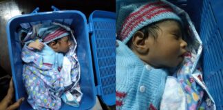 කෝච්චියේ දමා ගිය දරුවා කාගෙද?